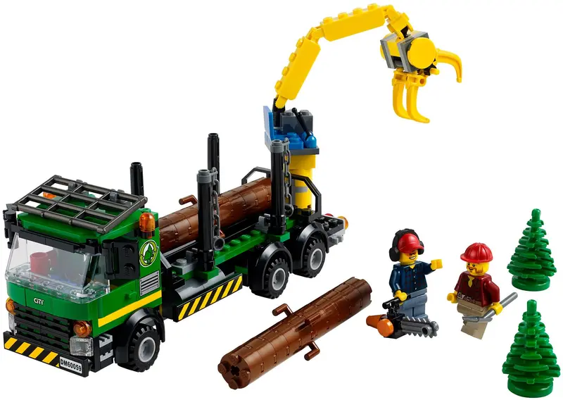 LEGO City 60059 Logging Truck set