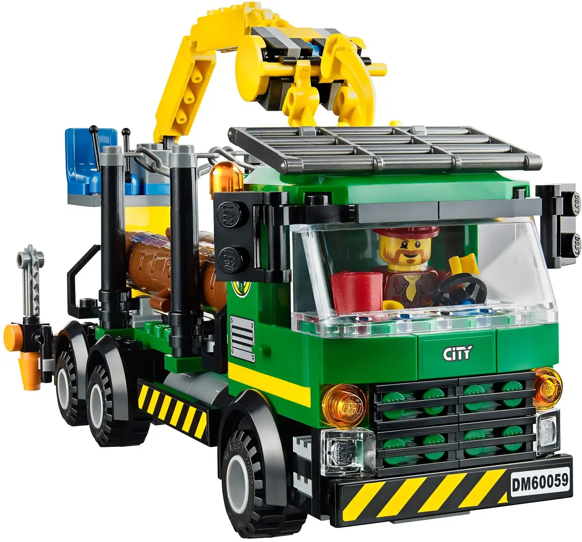 LEGO City 60059 Logging Truck set, image 3