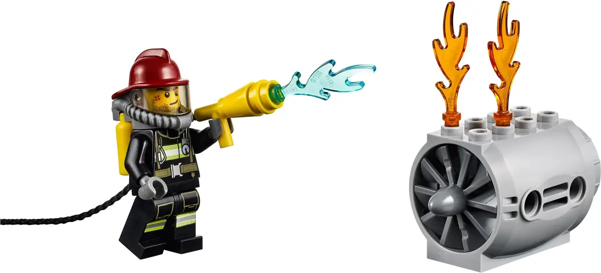 LEGO City 60061 Airport Fire Truck set, image 7