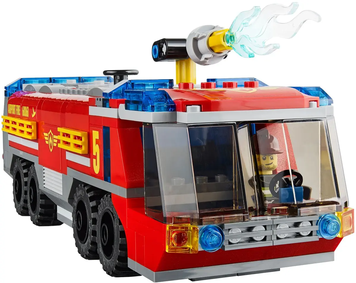LEGO City 60061 Airport Fire Truck set, image 4