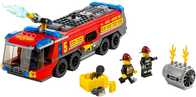 LEGO City 60061 Airport Fire Truck set