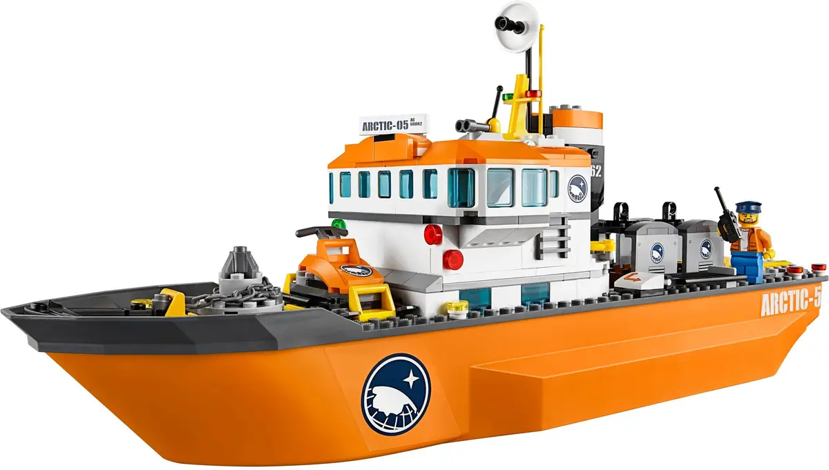 LEGO City 60062 Arctic Icebreaker set, image 4