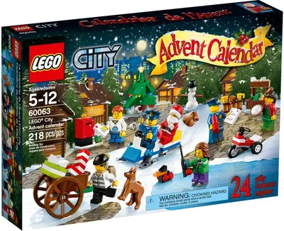 LEGO City 60063 LEGO City Advent Calendar set, image 4