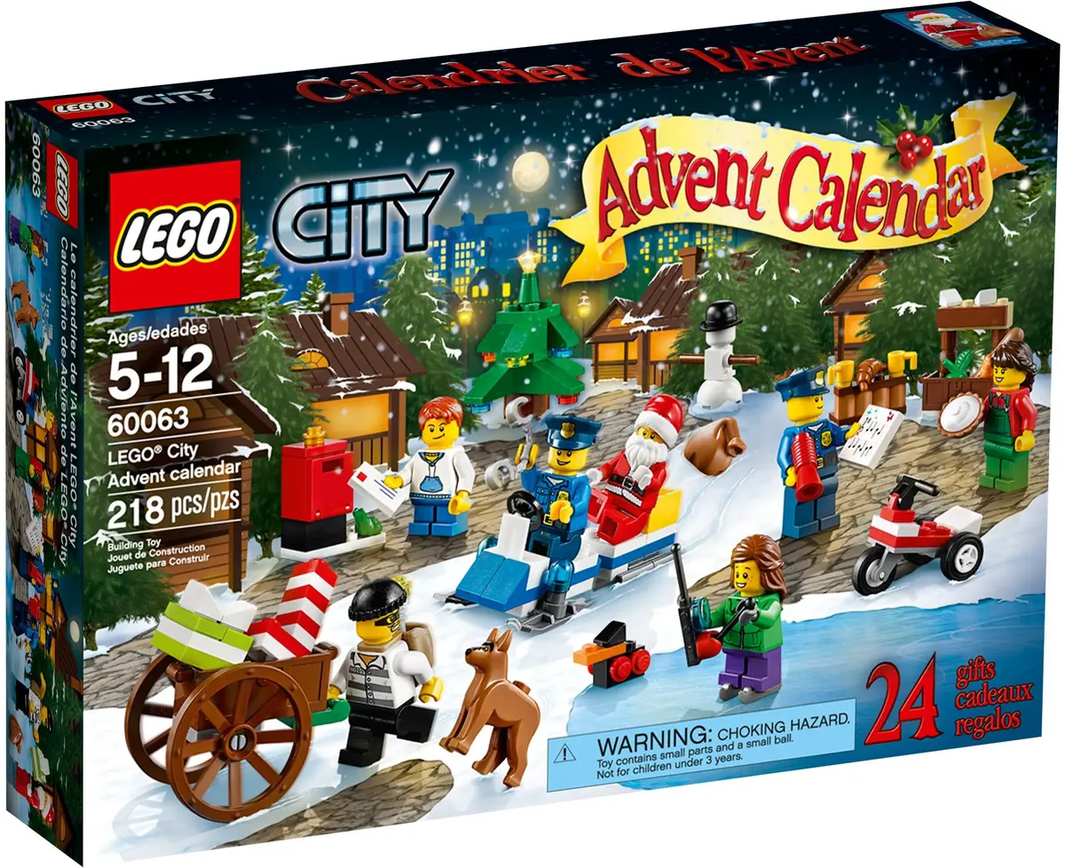 LEGO City 60063 LEGO City Advent Calendar set, image 12