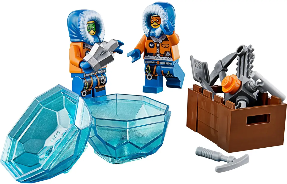 LEGO City 60064 Arctic Supply Plane set, image 7
