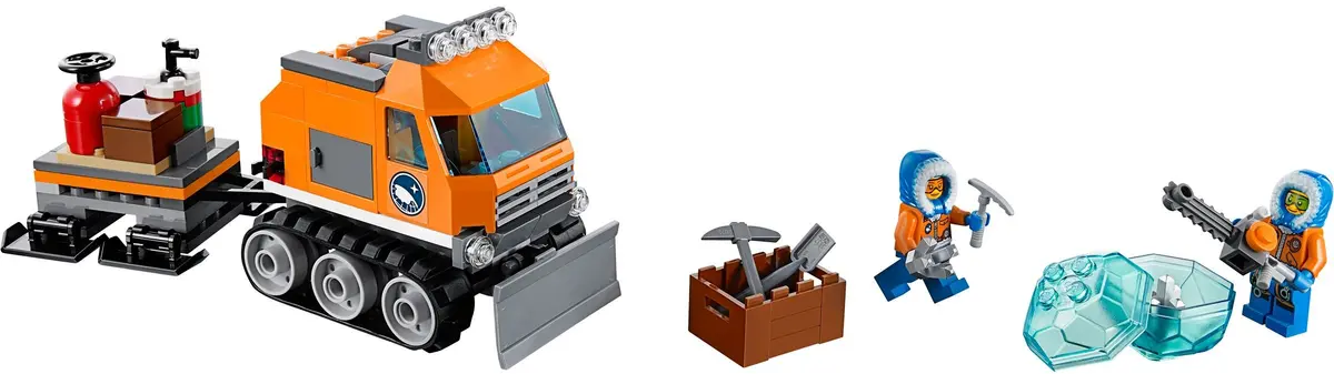 LEGO City 60064 Arctic Supply Plane set, image 4