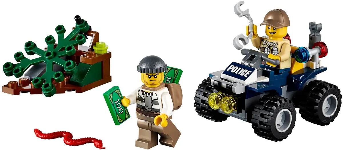 LEGO City 60065 ATV Patrol set
