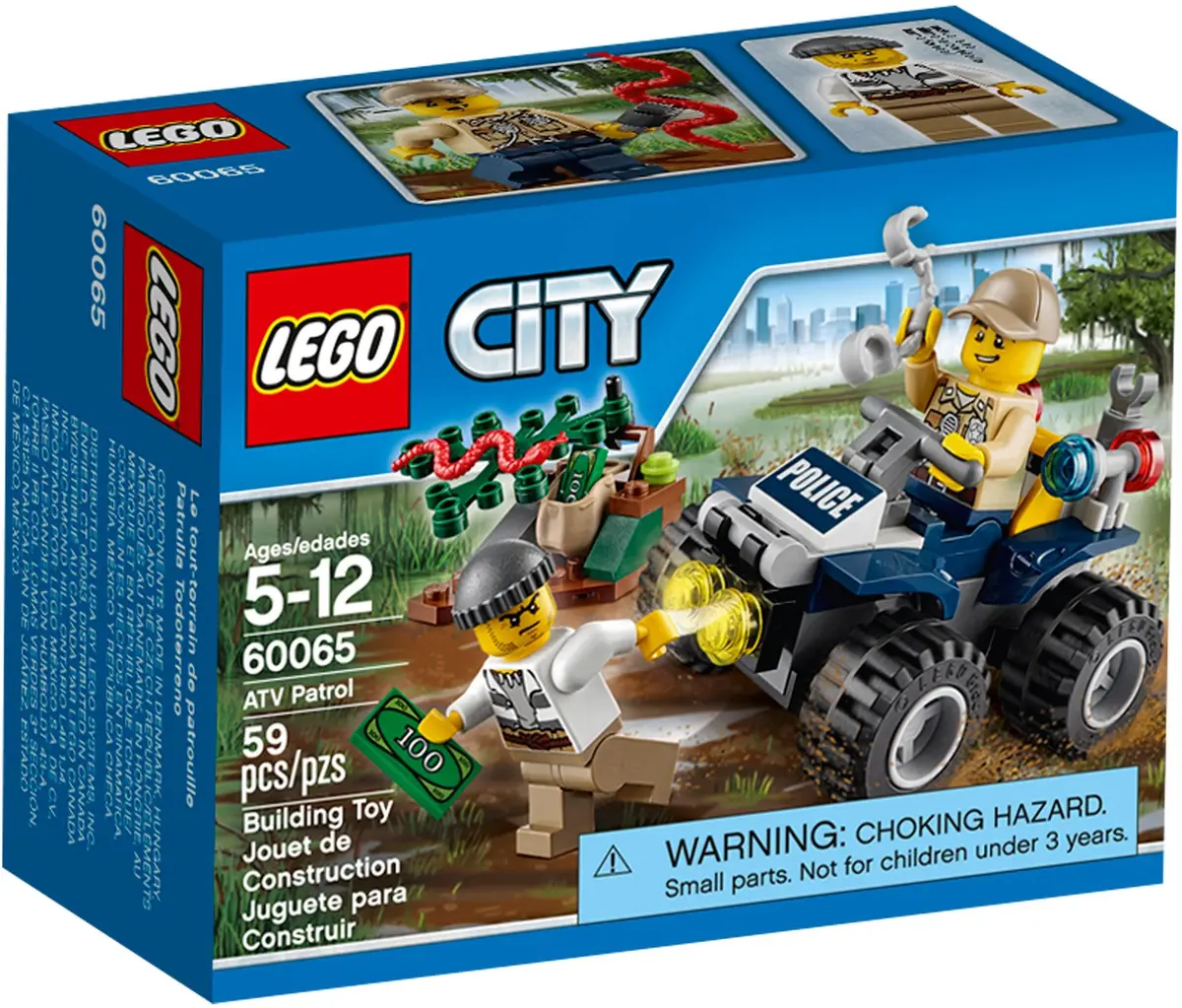 LEGO City 60065 ATV Patrol set, image 2