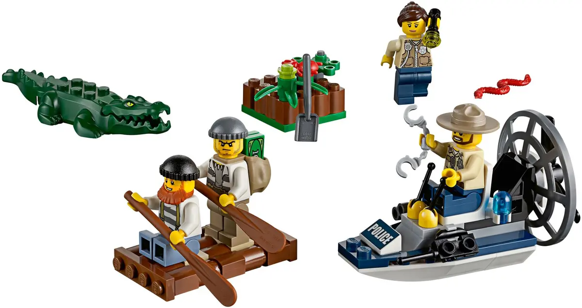 LEGO City 60066 Swamp Police Starter Set set