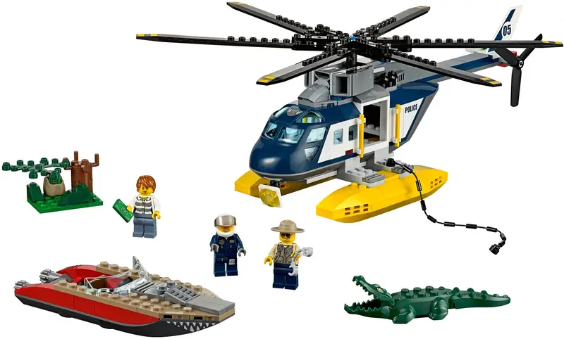 LEGO City 60067 Helicopter Pursuit set