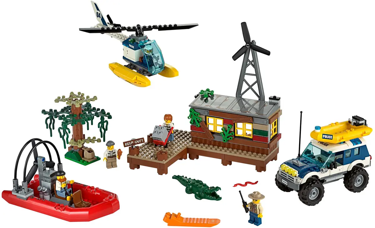 LEGO City 60068 Crooks' Hideout set