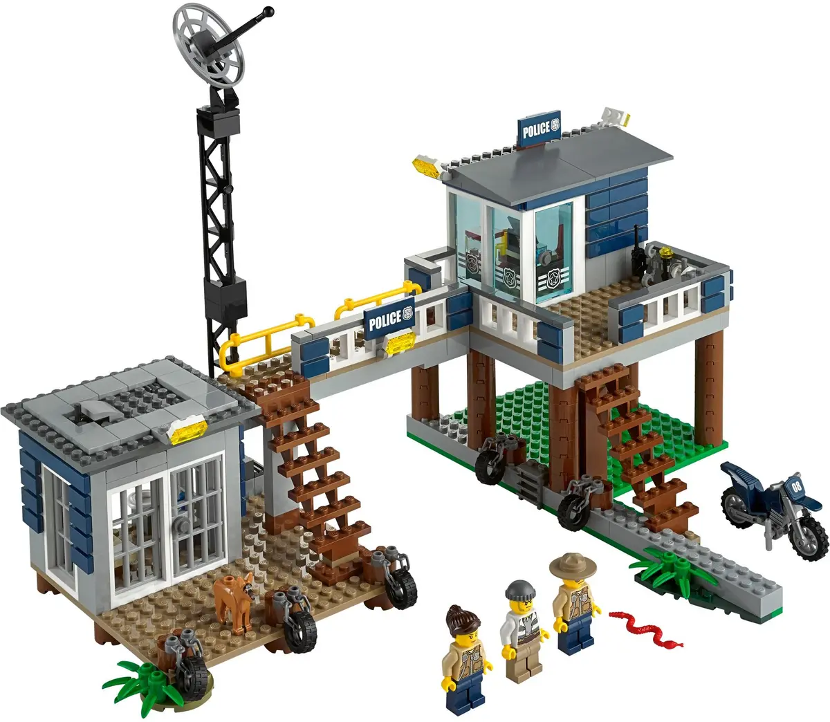 LEGO City 60069 Swamp Police Station set, image 5