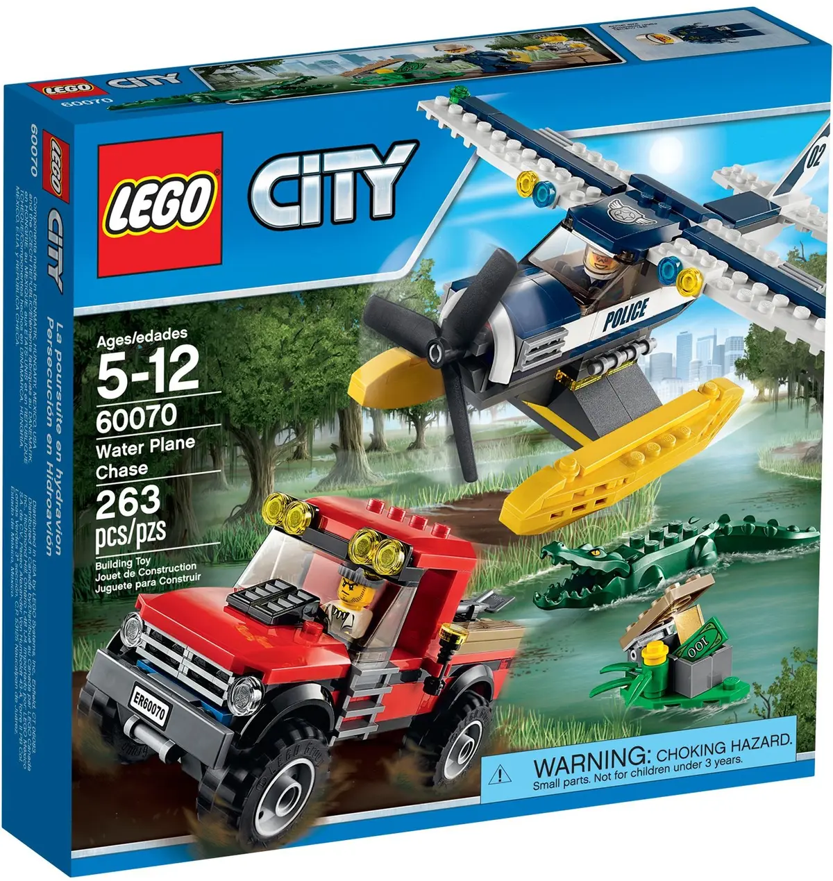 LEGO City 60070 Water Plane Chase set, image 2