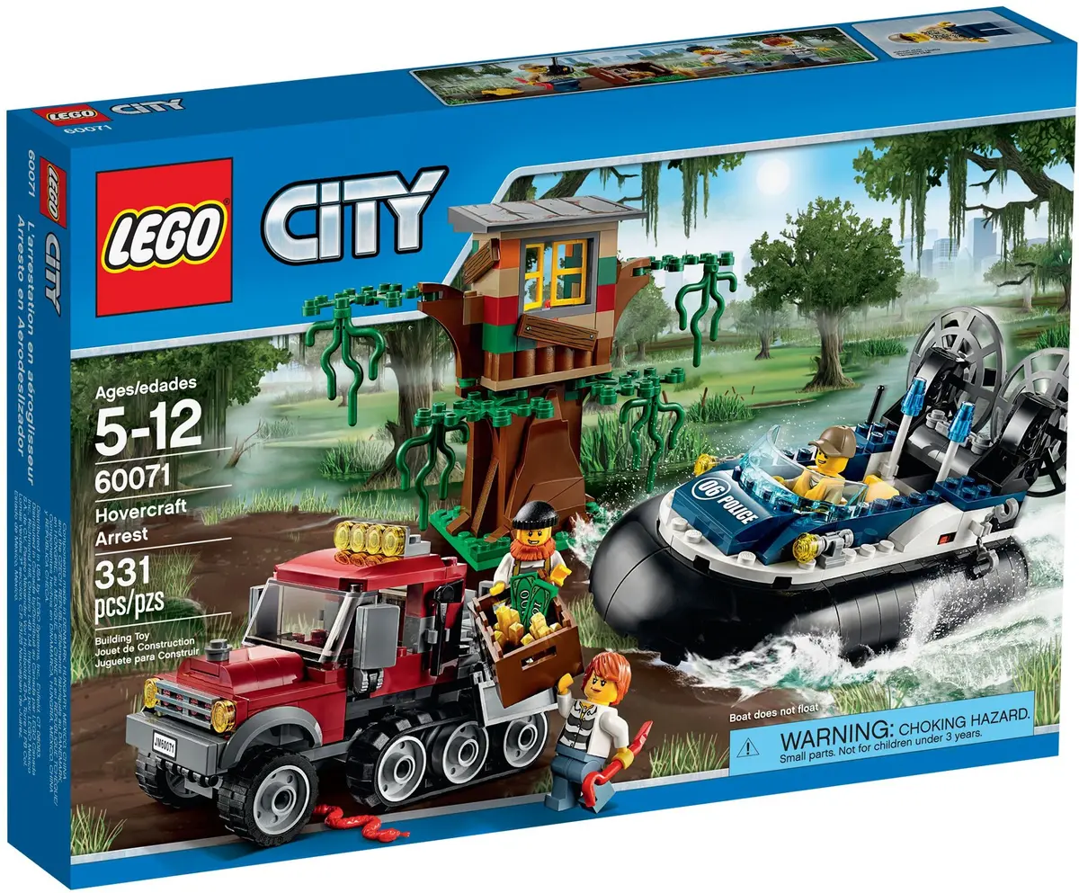 LEGO City 60071 Hovercraft Arrest set, image 2