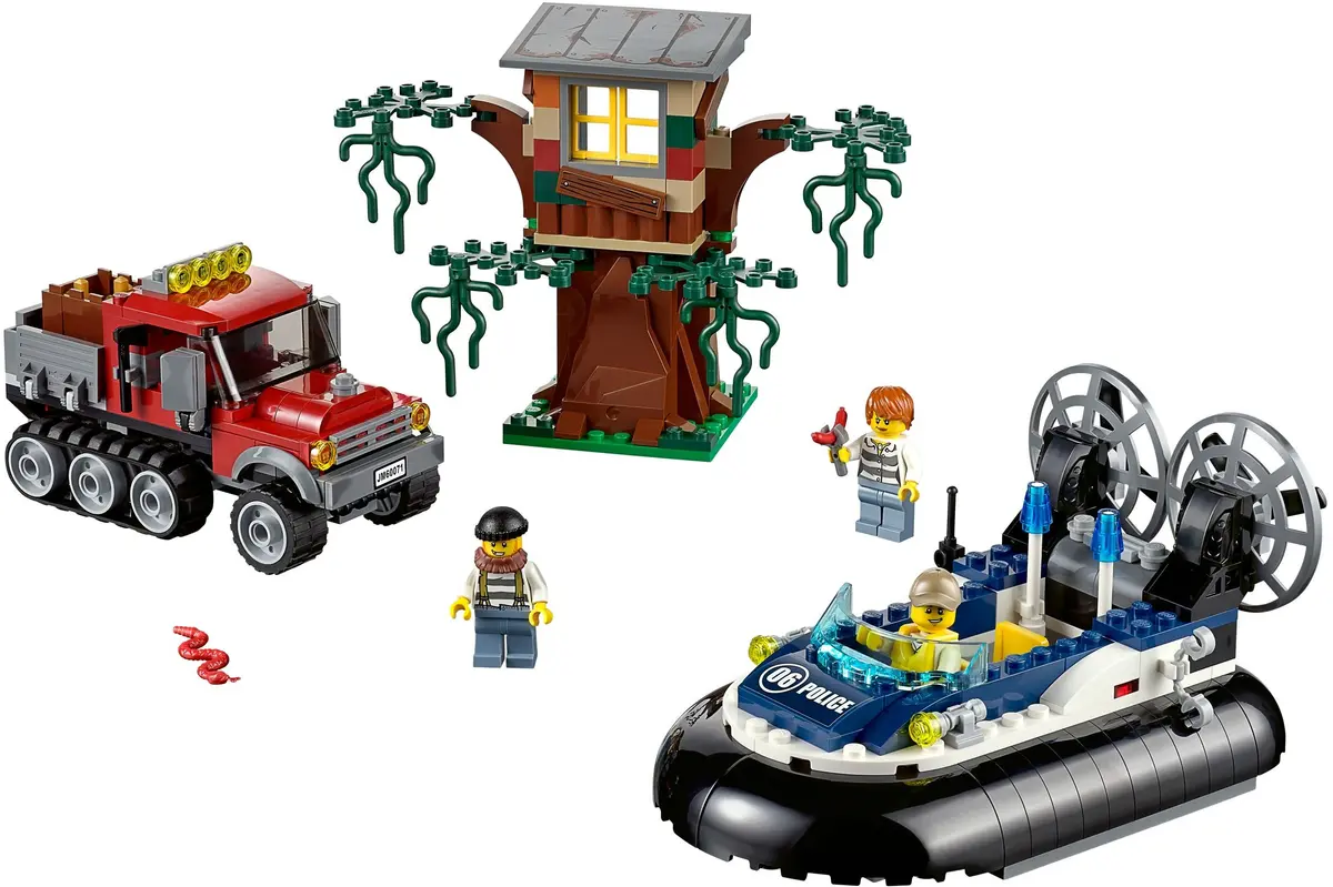 LEGO City 60071 Hovercraft Arrest set