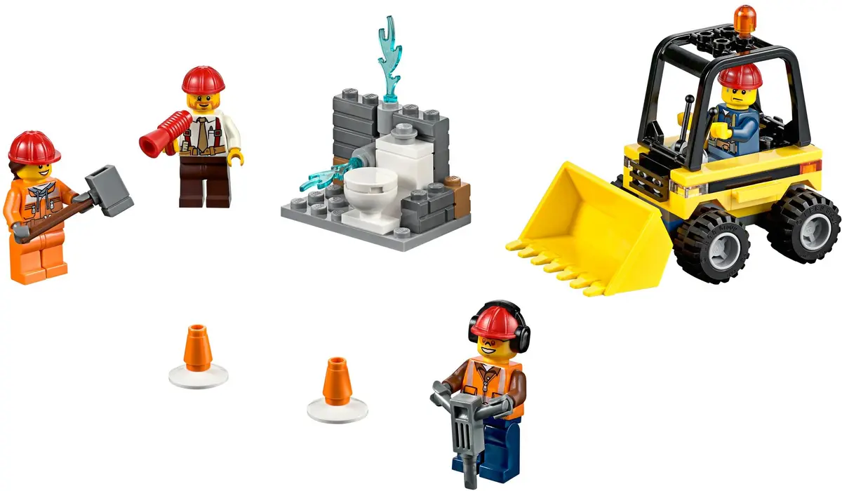 LEGO City 60072 Demolition Starter Set set