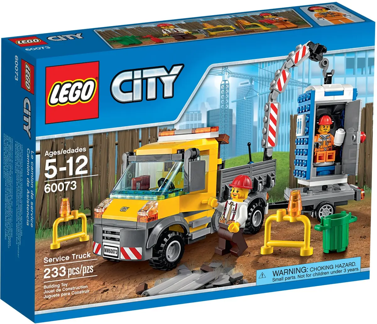 LEGO City 60073 Service Truck set, image 2