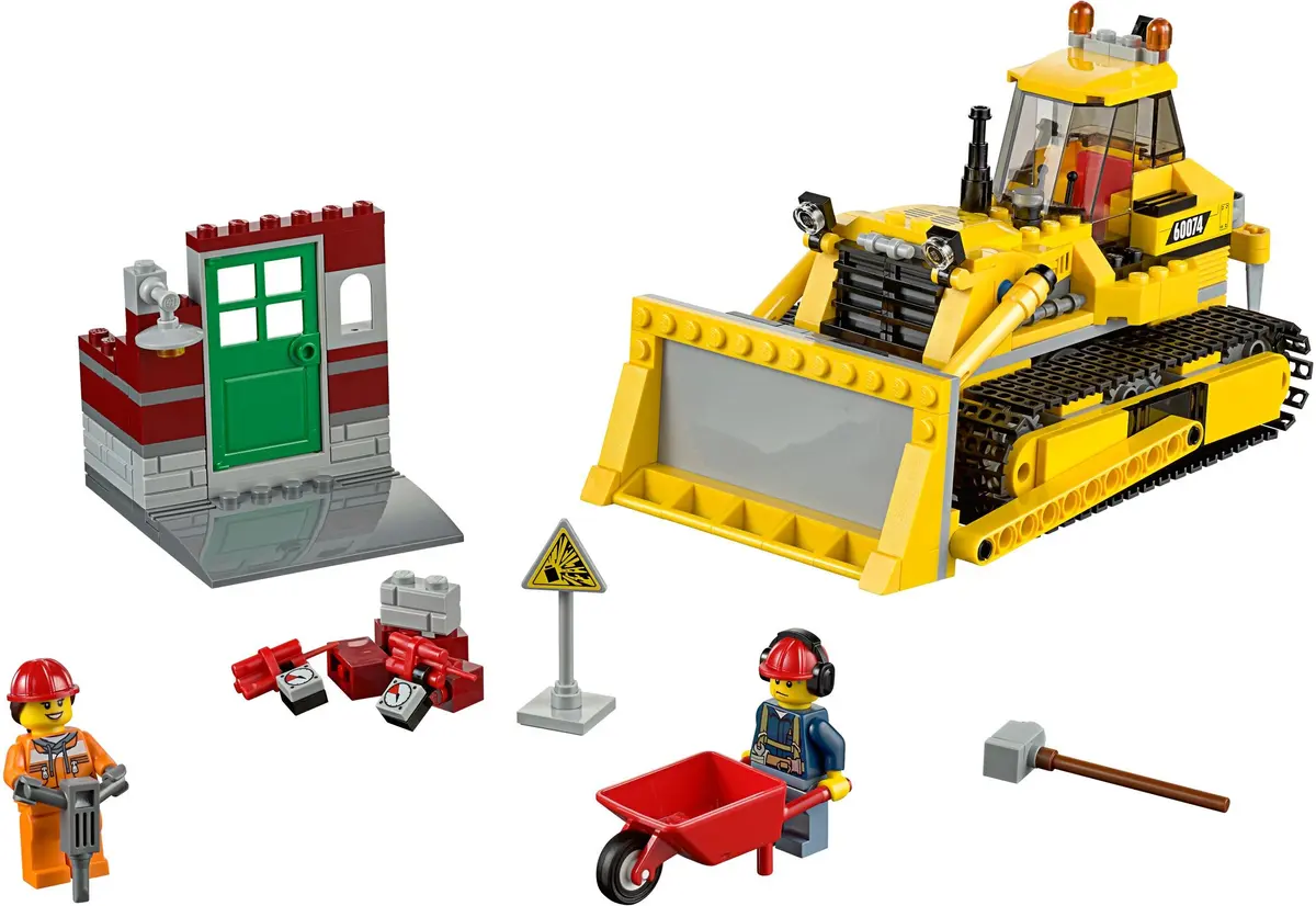 LEGO City 60074 Bulldozer set