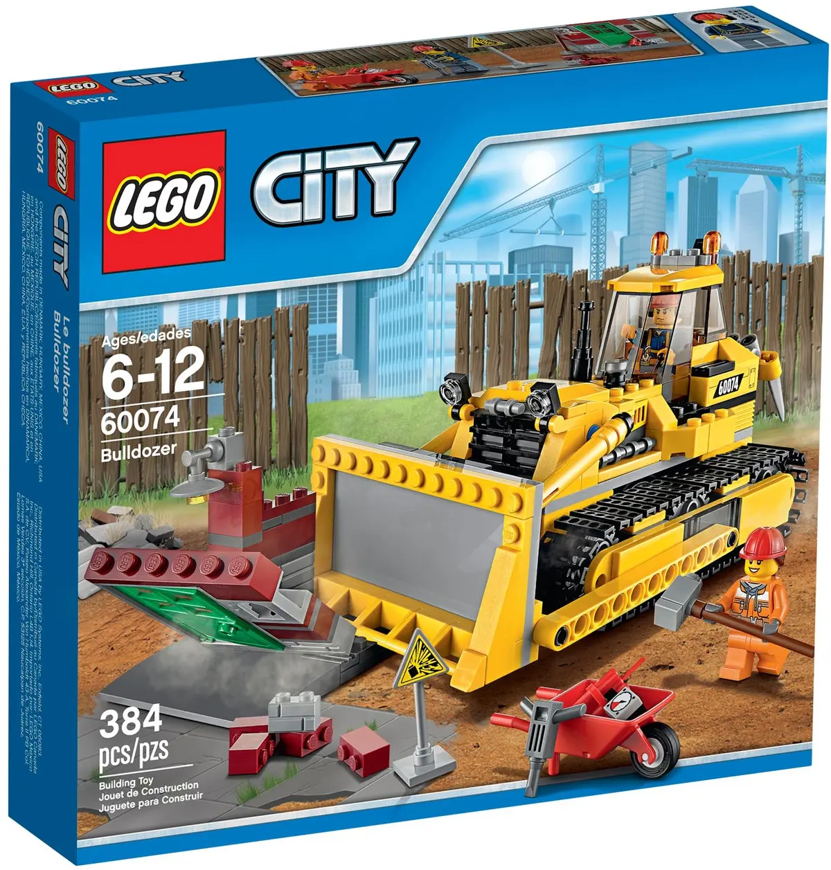 LEGO City 60074 Bulldozer set, image 2
