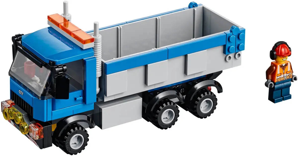 LEGO City 60075 Excavator and Truck set, image 5