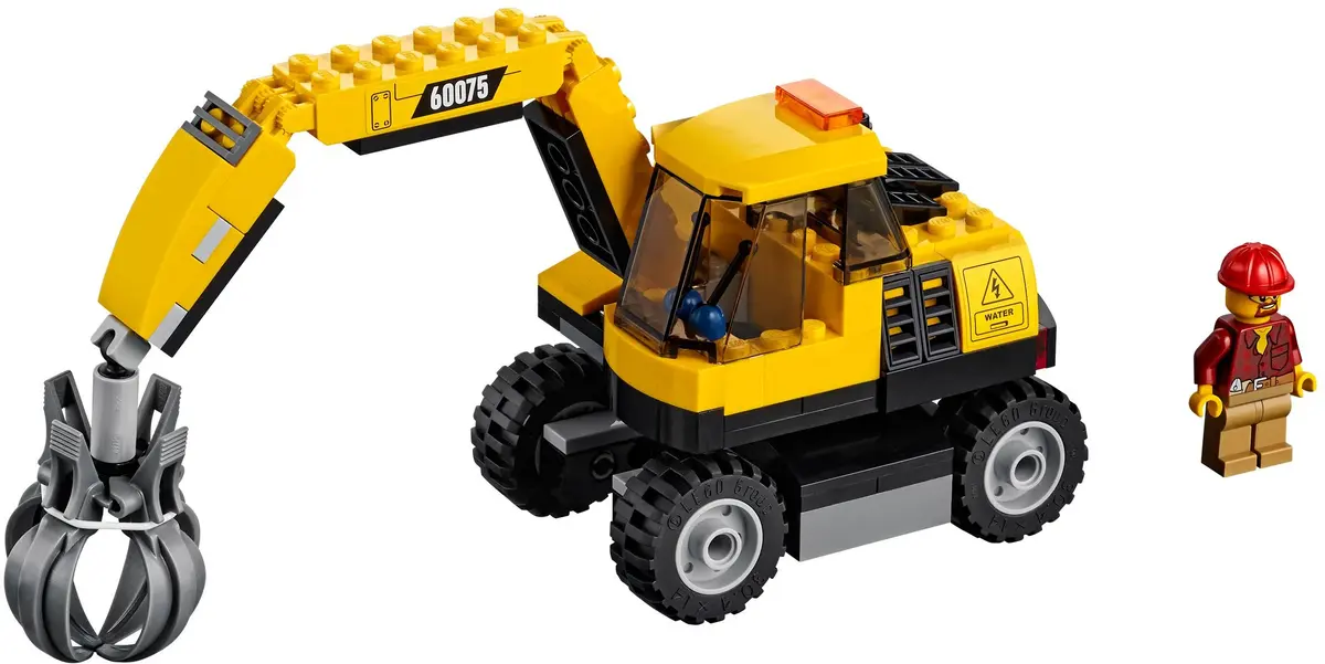 LEGO City 60075 Excavator and Truck set, image 3