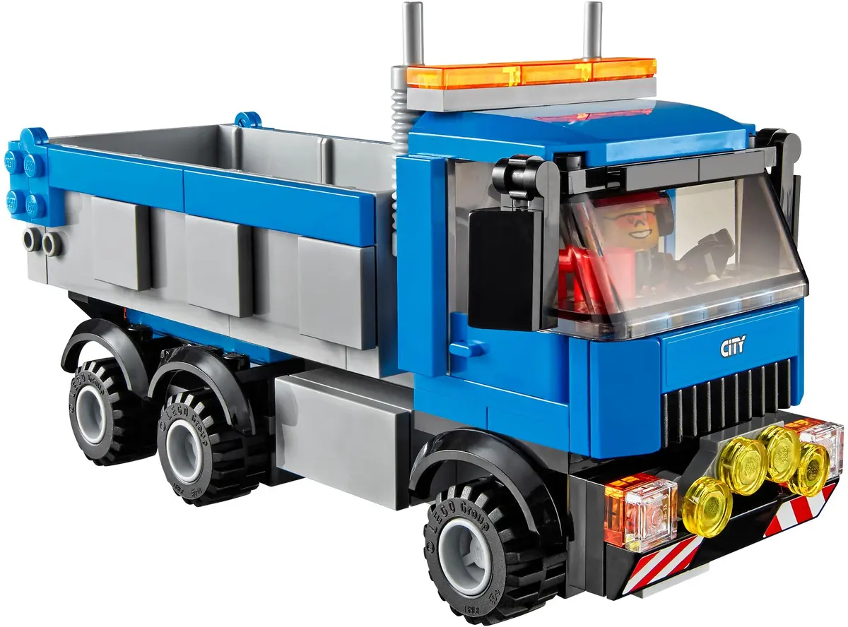 LEGO City 60075 Excavator and Truck set, image 7