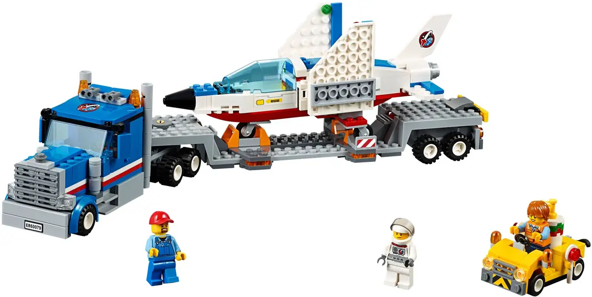 LEGO City 60079 Training Jet Transporter set