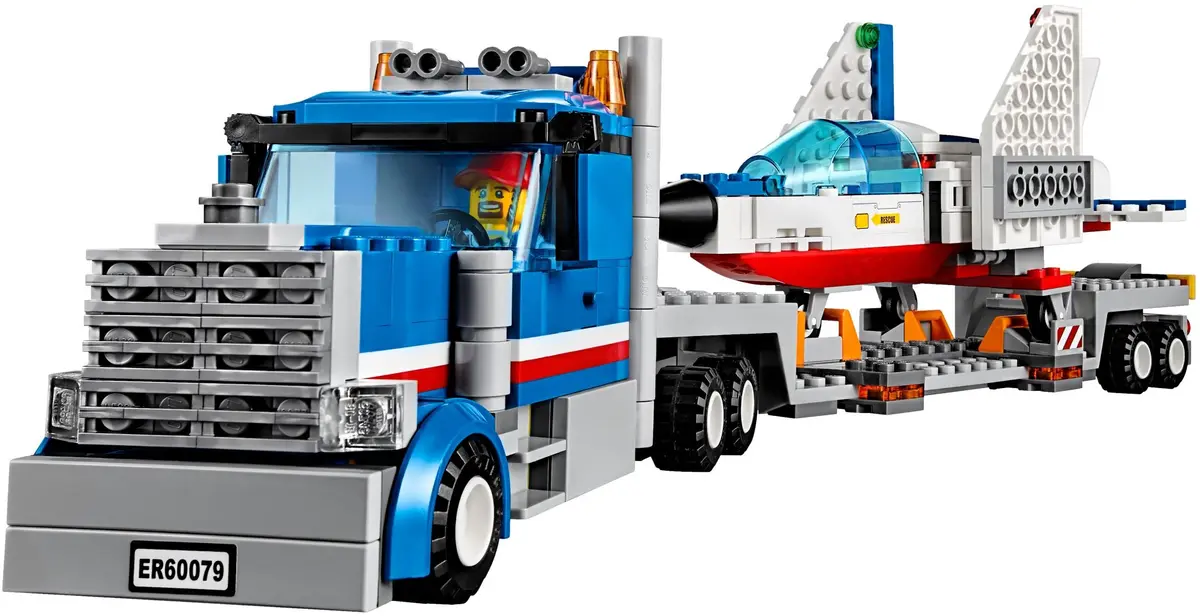 LEGO City 60079 Training Jet Transporter set, image 3