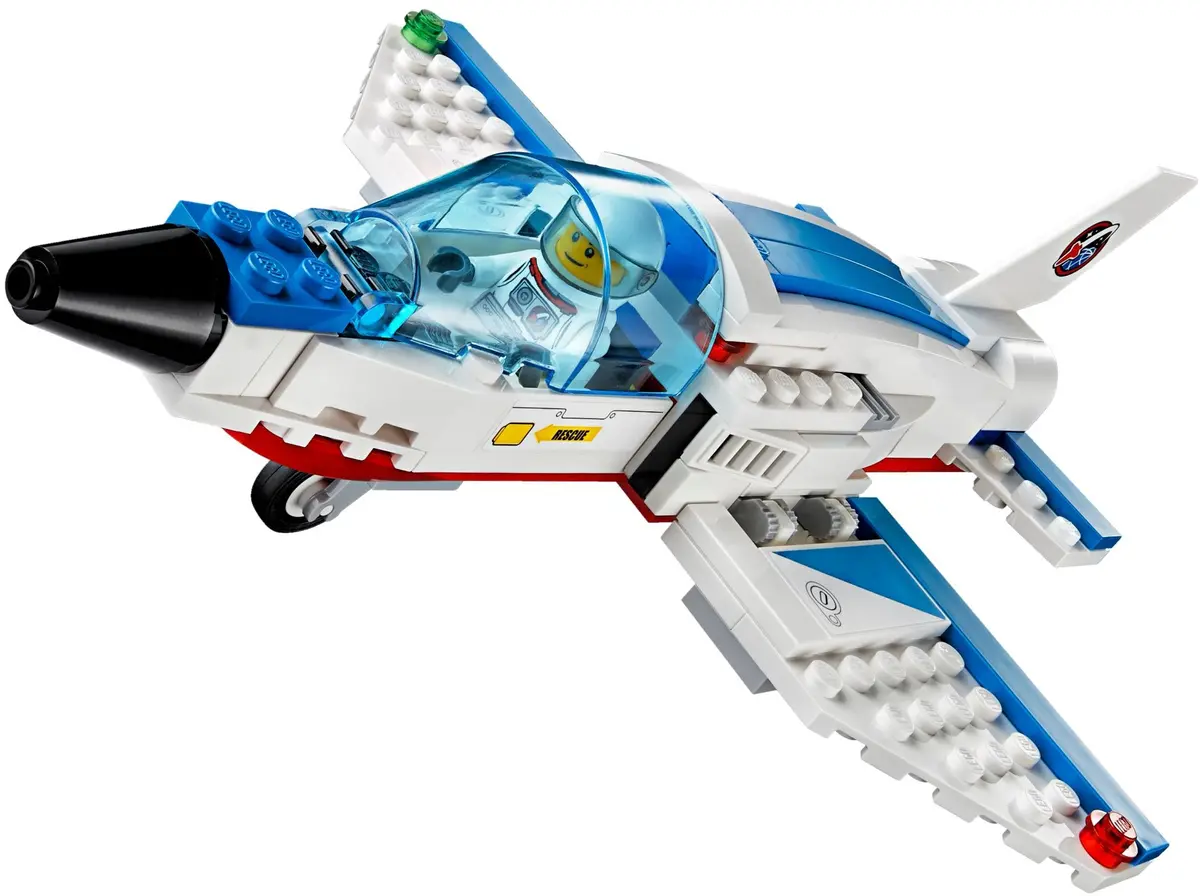 LEGO City 60079 Training Jet Transporter set, image 4
