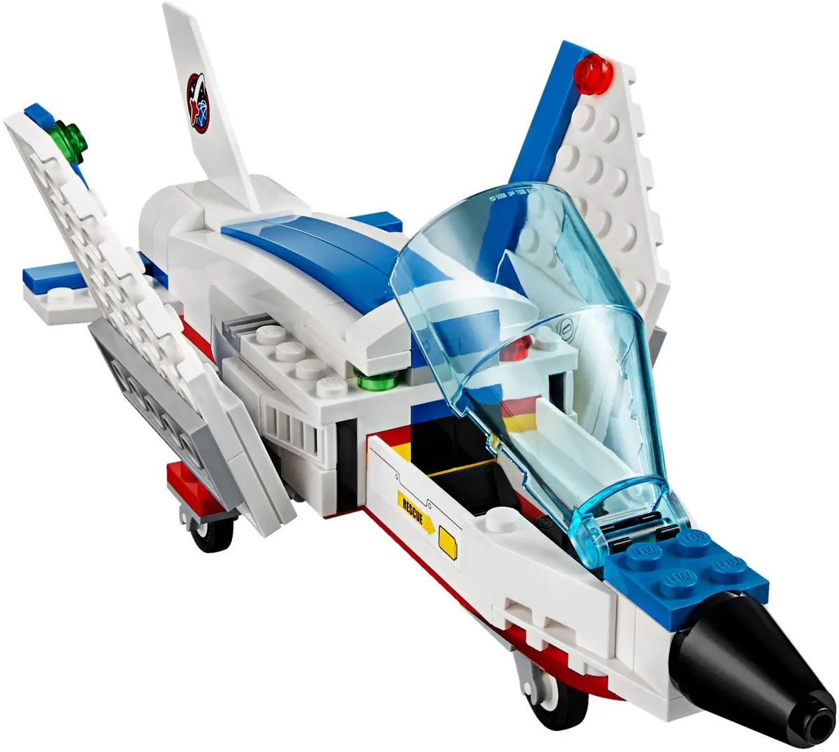 LEGO City 60079 Training Jet Transporter set, image 5
