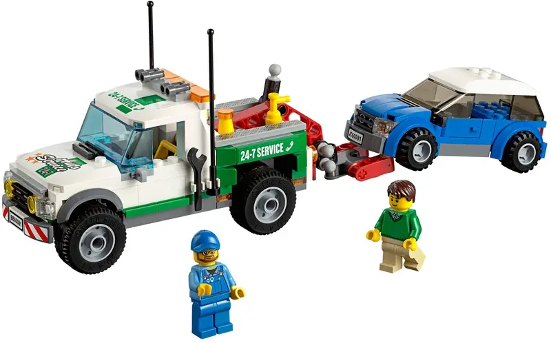 LEGO City 60081 Pickup Tow Truck set