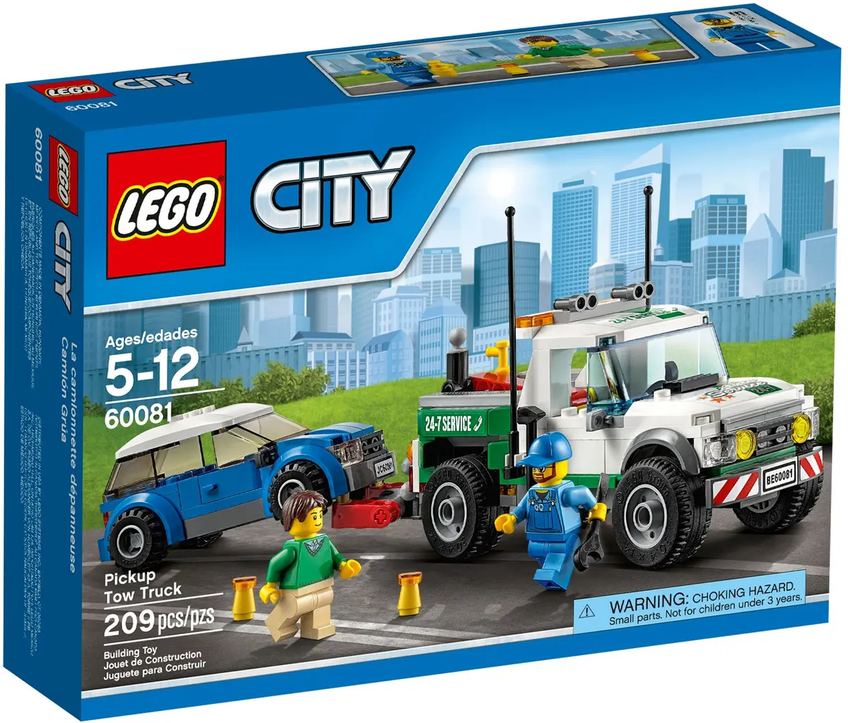 LEGO City 60081 Pickup Tow Truck set, image 2