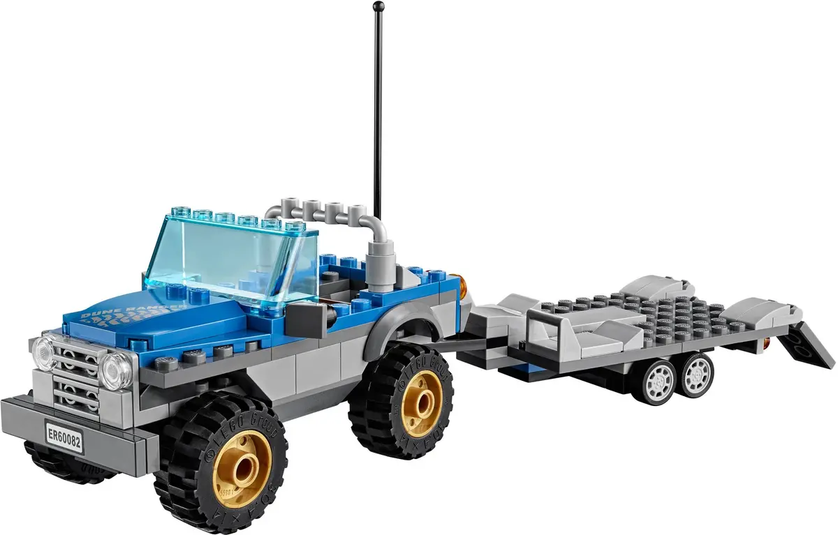 LEGO City 60082 Dune Buggy Trailer set, image 6