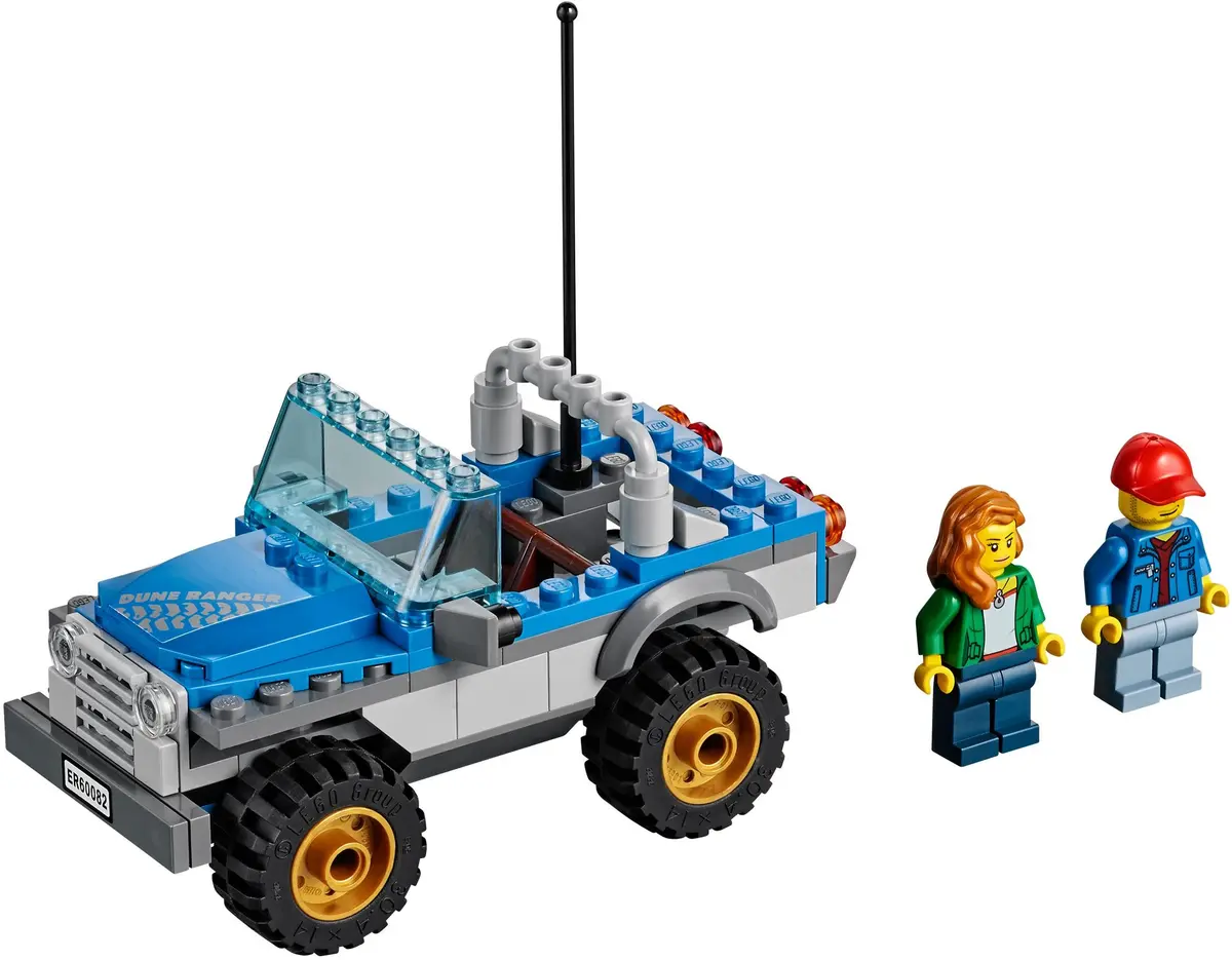 LEGO City 60082 Dune Buggy Trailer set, image 3