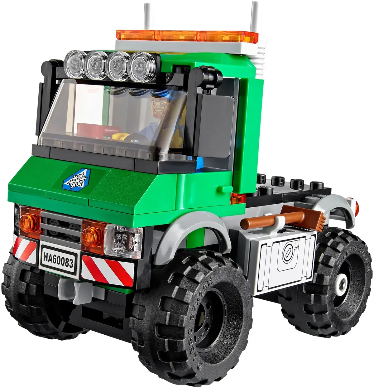 LEGO City 60083 Snowplough Truck set, image 5