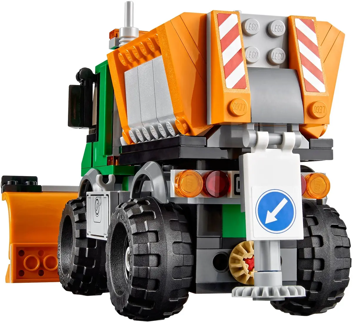 LEGO City 60083 Snowplough Truck set, image 6
