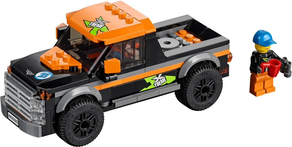 LEGO City 60085 4x4 with Powerboat set, image 3