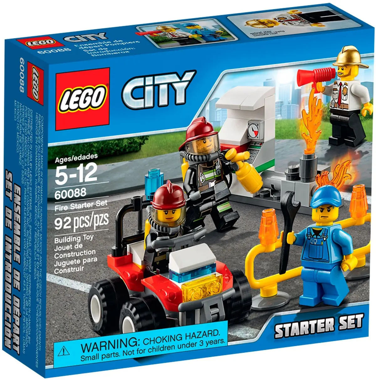 LEGO City 60088 Fire Starter Set set, image 2