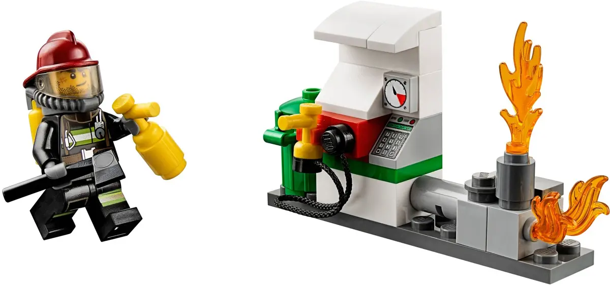 LEGO City 60088 Fire Starter Set set, image 3