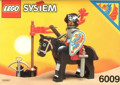 LEGO Castle 6009 Black Knight set