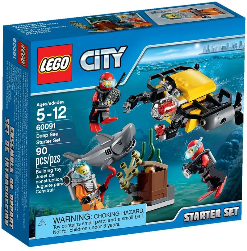 LEGO City 60091 Deep Sea Starter Set set, image 2