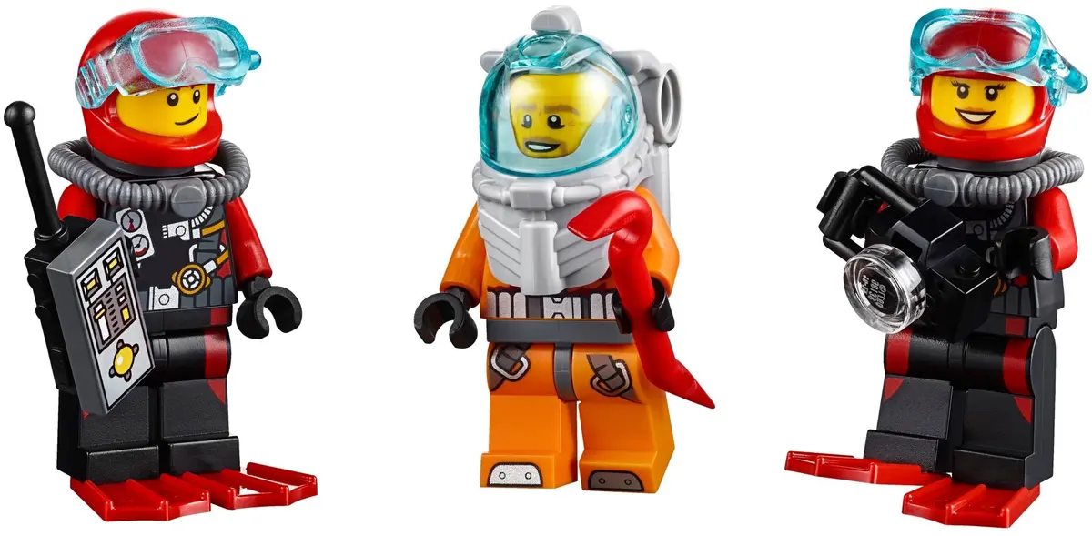LEGO City 60091 Deep Sea Starter Set set, image 5