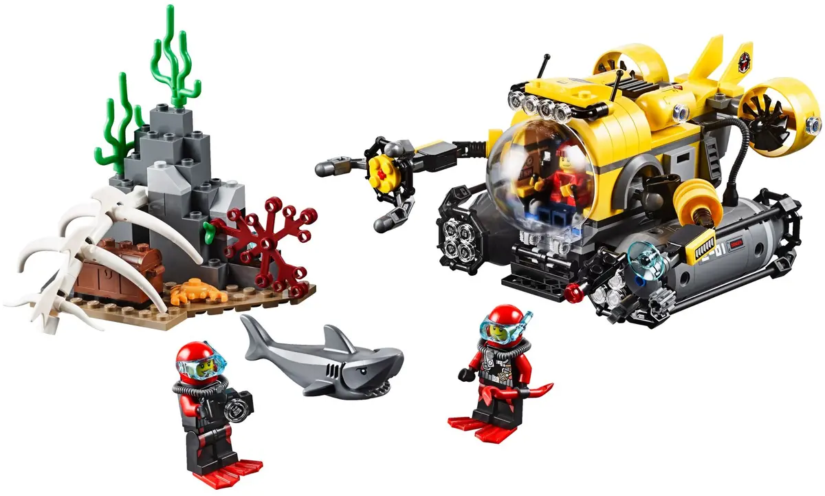LEGO City 60092 Deep Sea Submarine set