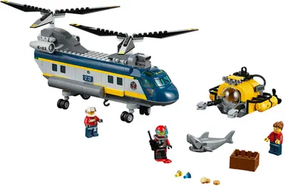 LEGO City 60093 Deep Sea Helicopter set