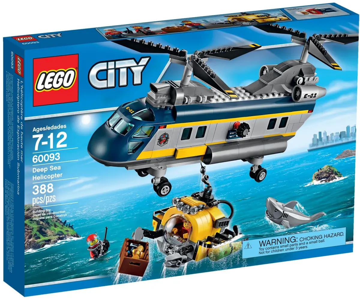 LEGO City 60093 Deep Sea Helicopter set, image 2