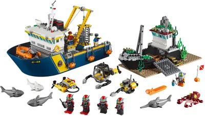 LEGO City 60095 Deep Sea Exploration Vessel set