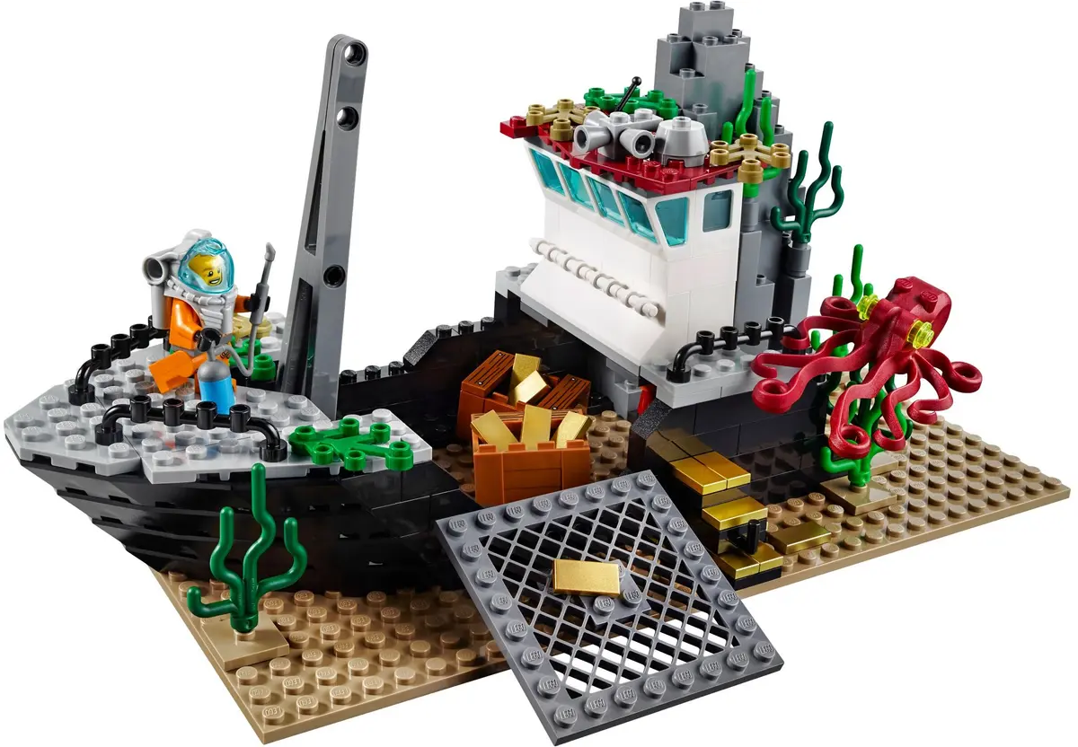 LEGO City 60095 Deep Sea Exploration Vessel set, image 4