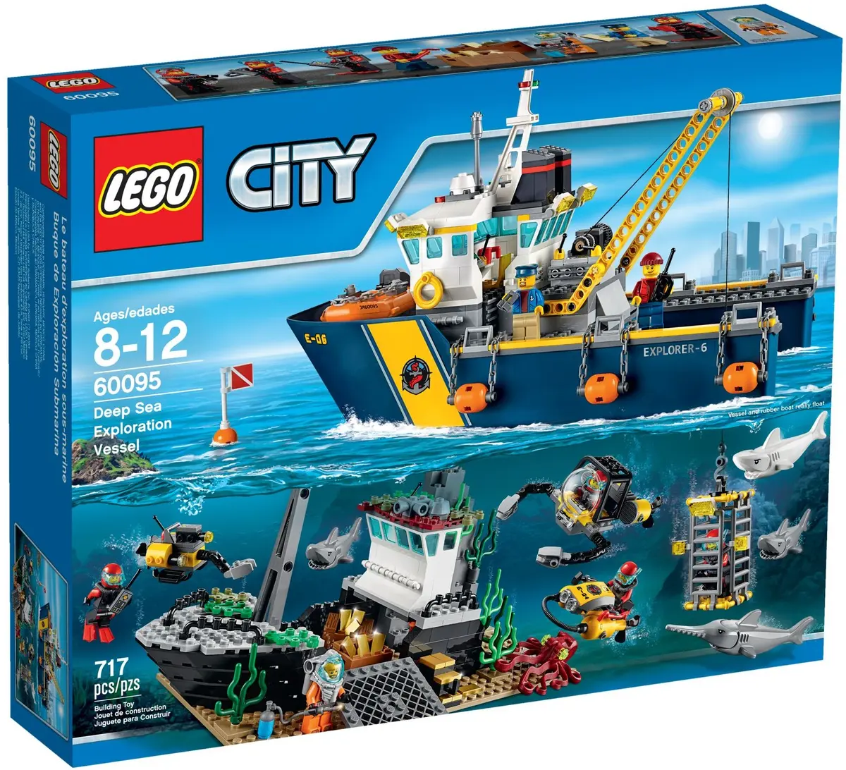 LEGO City 60095 Deep Sea Exploration Vessel set, image 2