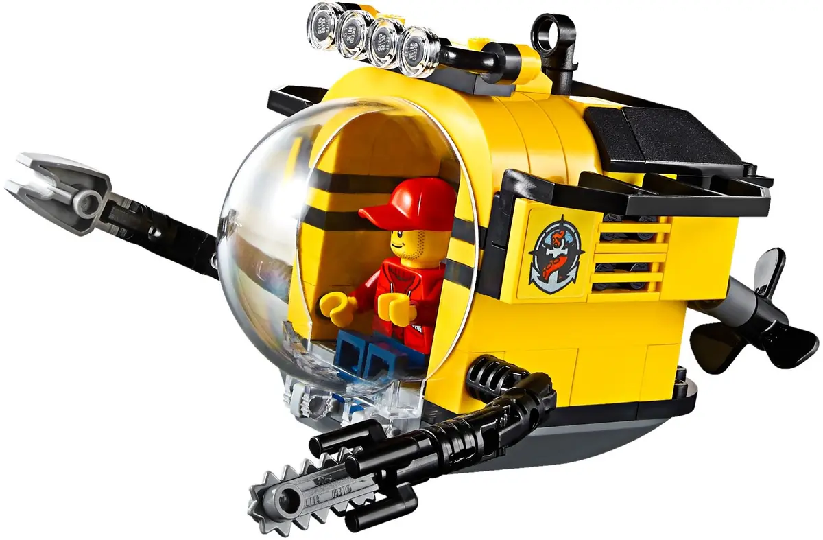 LEGO City 60096 Deep Sea Operation Base set, image 4
