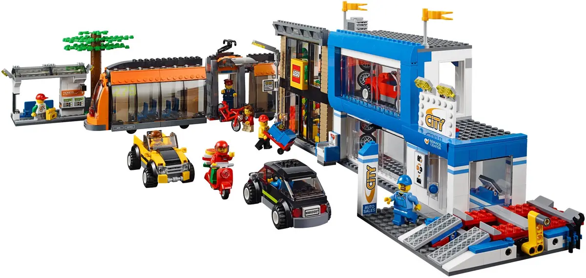 LEGO City 60097 City Square set, image 3